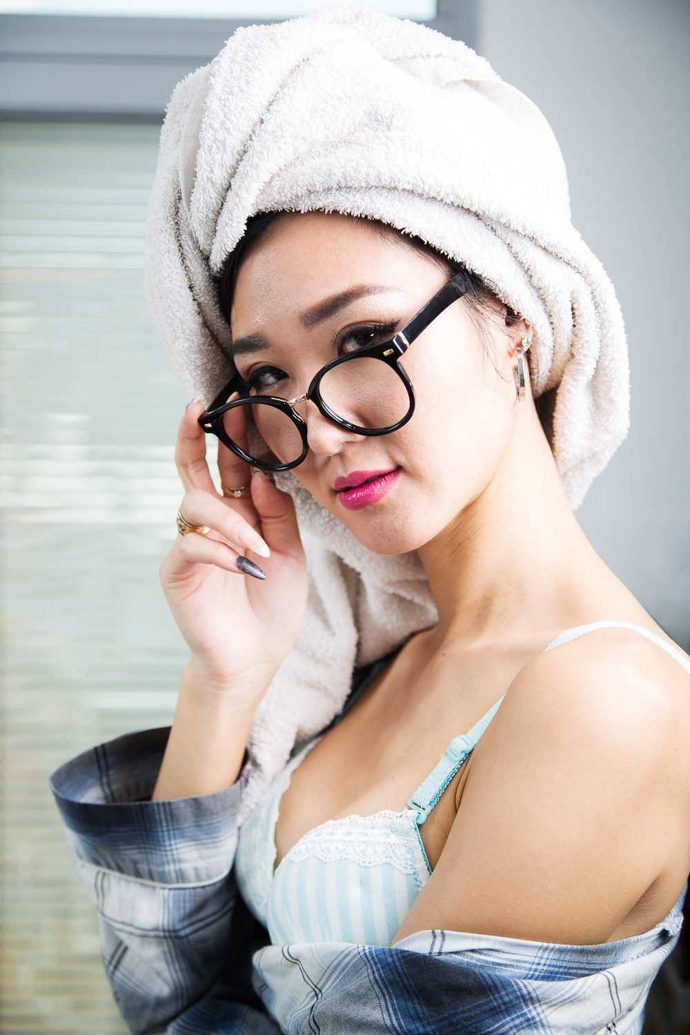 Boudoir - Yuri with hair towel