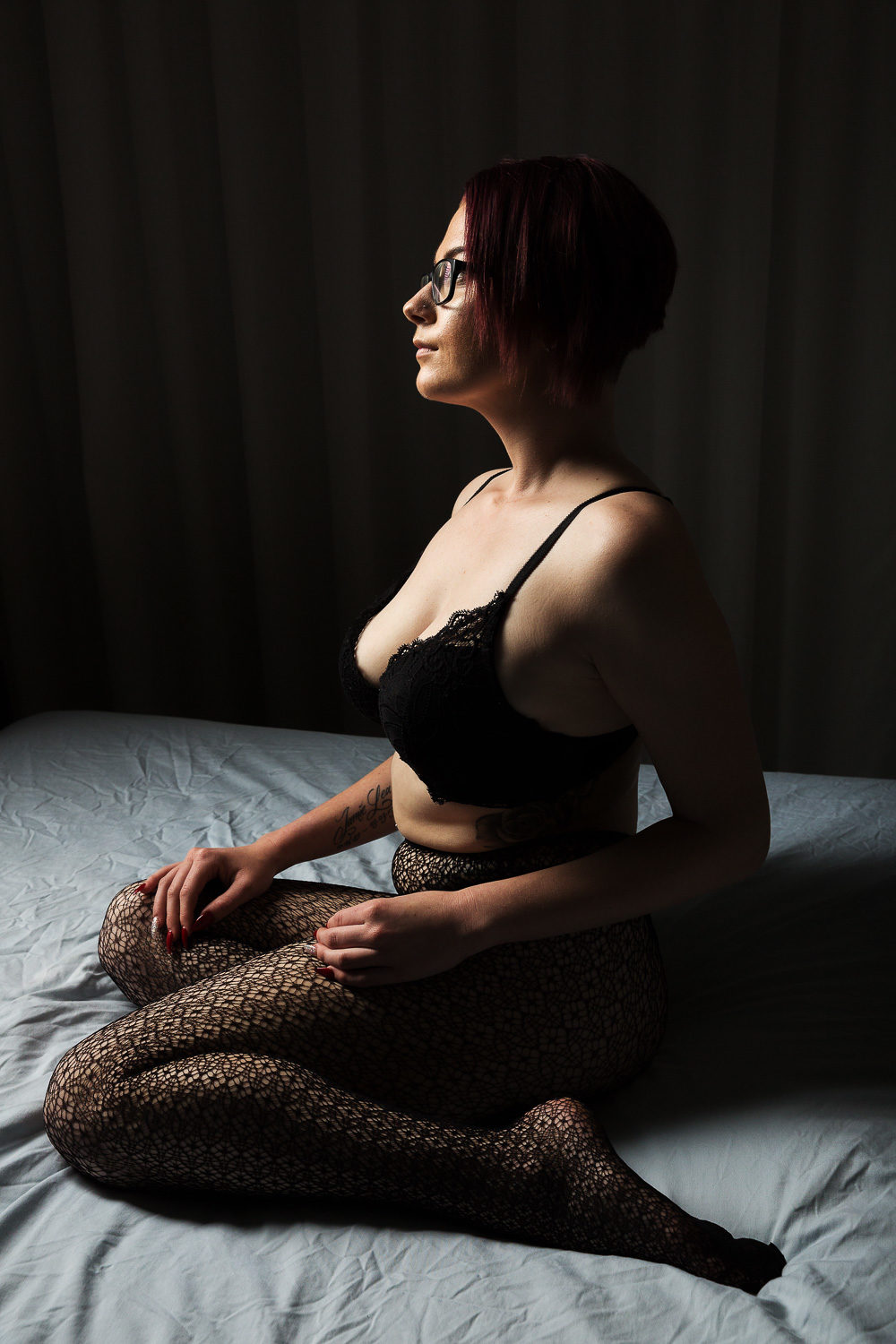 Boudoir - Danielle on the bed