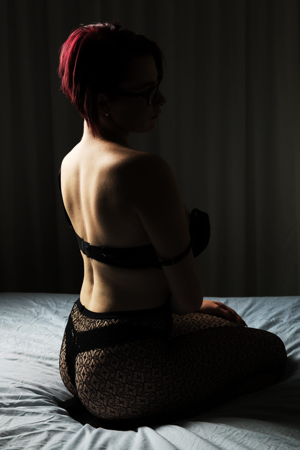 Boudoir - Danielle on the bed